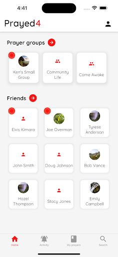 Welcome page